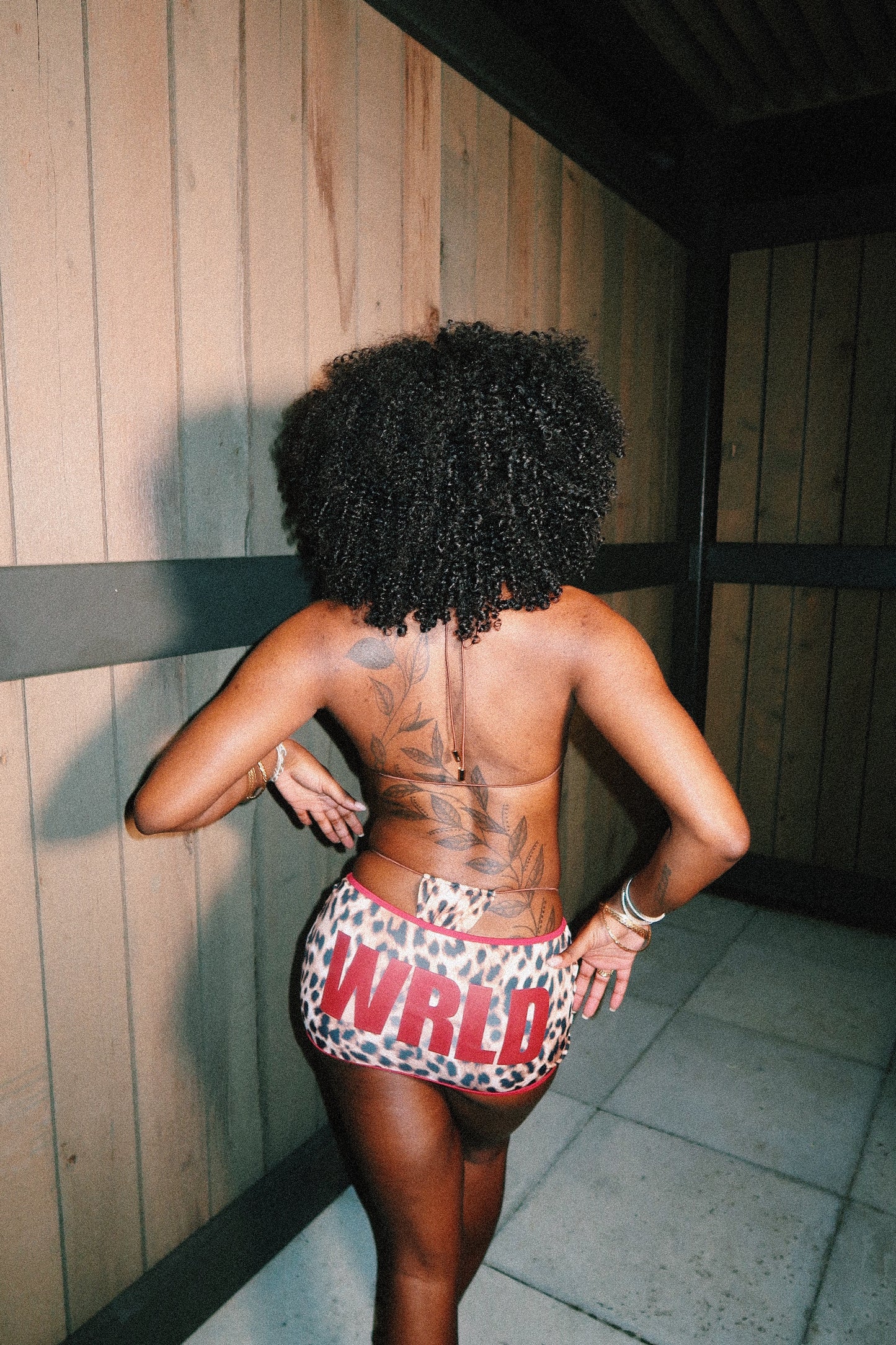Cheetah 3 Piece Kini Set