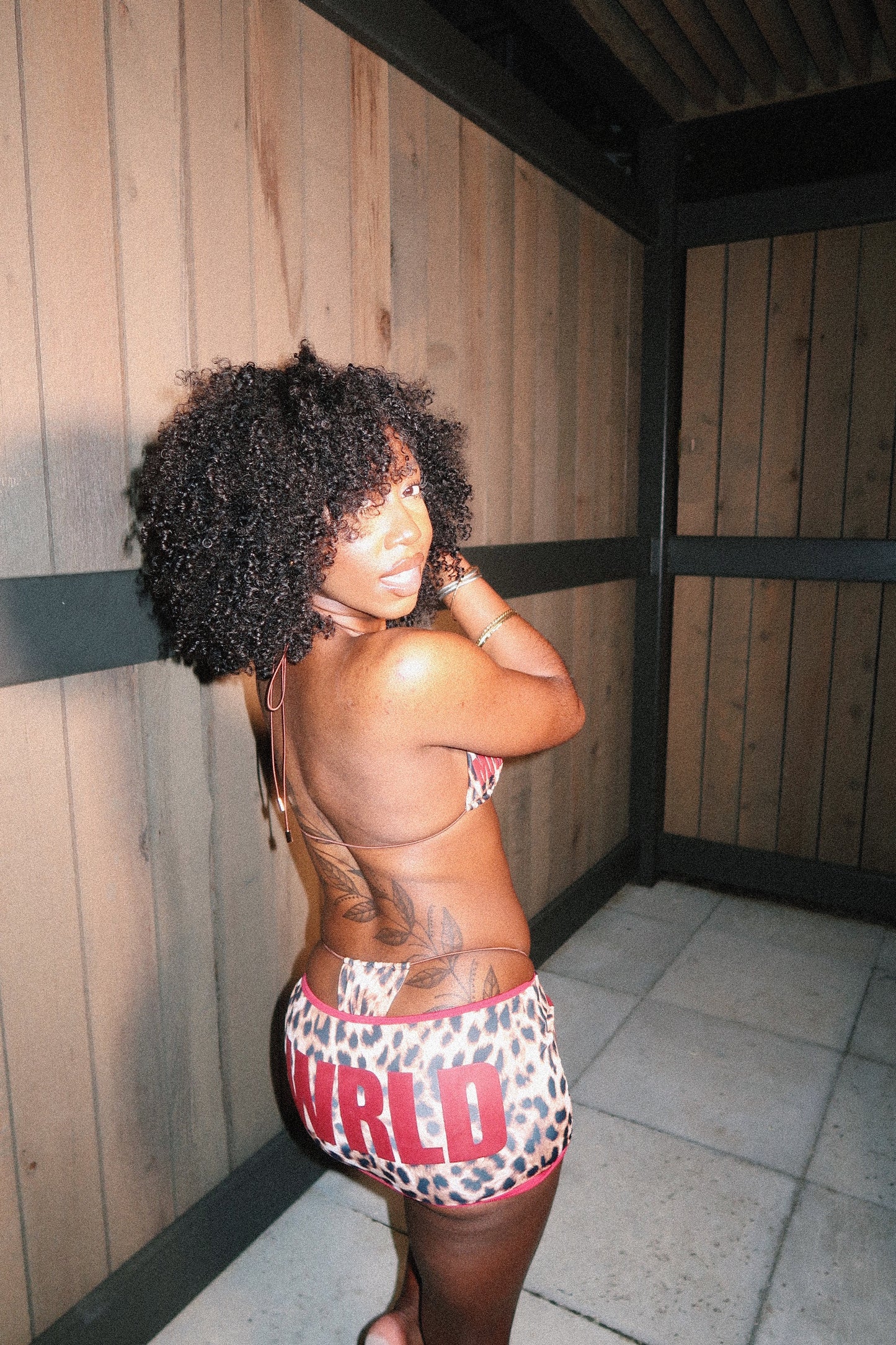 Cheetah 3 Piece Kini Set