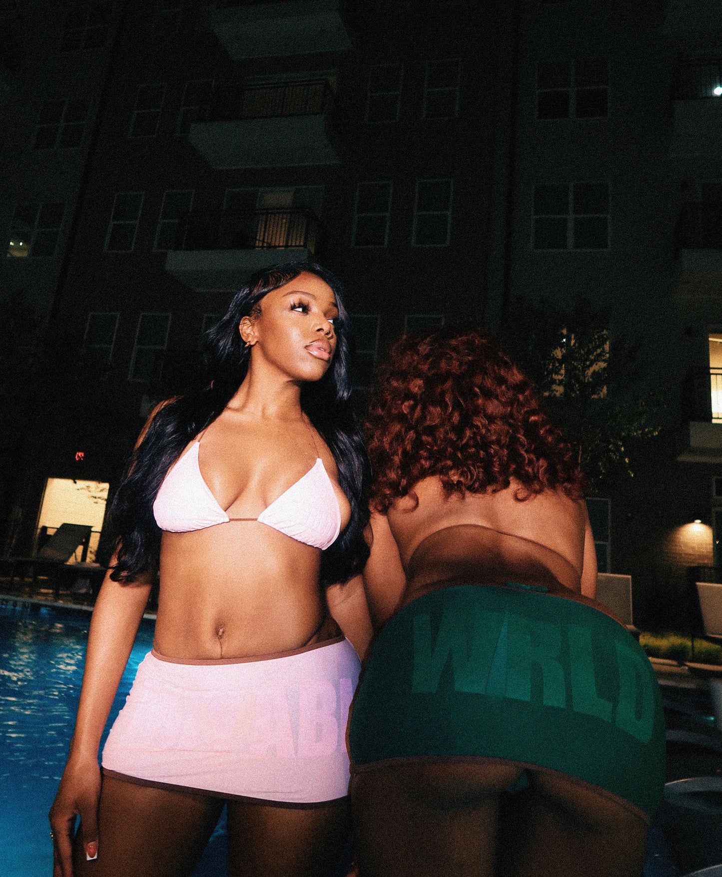 Soft Pink 3 Piece Kini Set